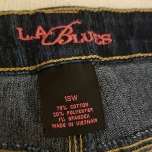 Jean Bermuda shorts by L.A. Blues